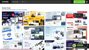 Envato Element platform